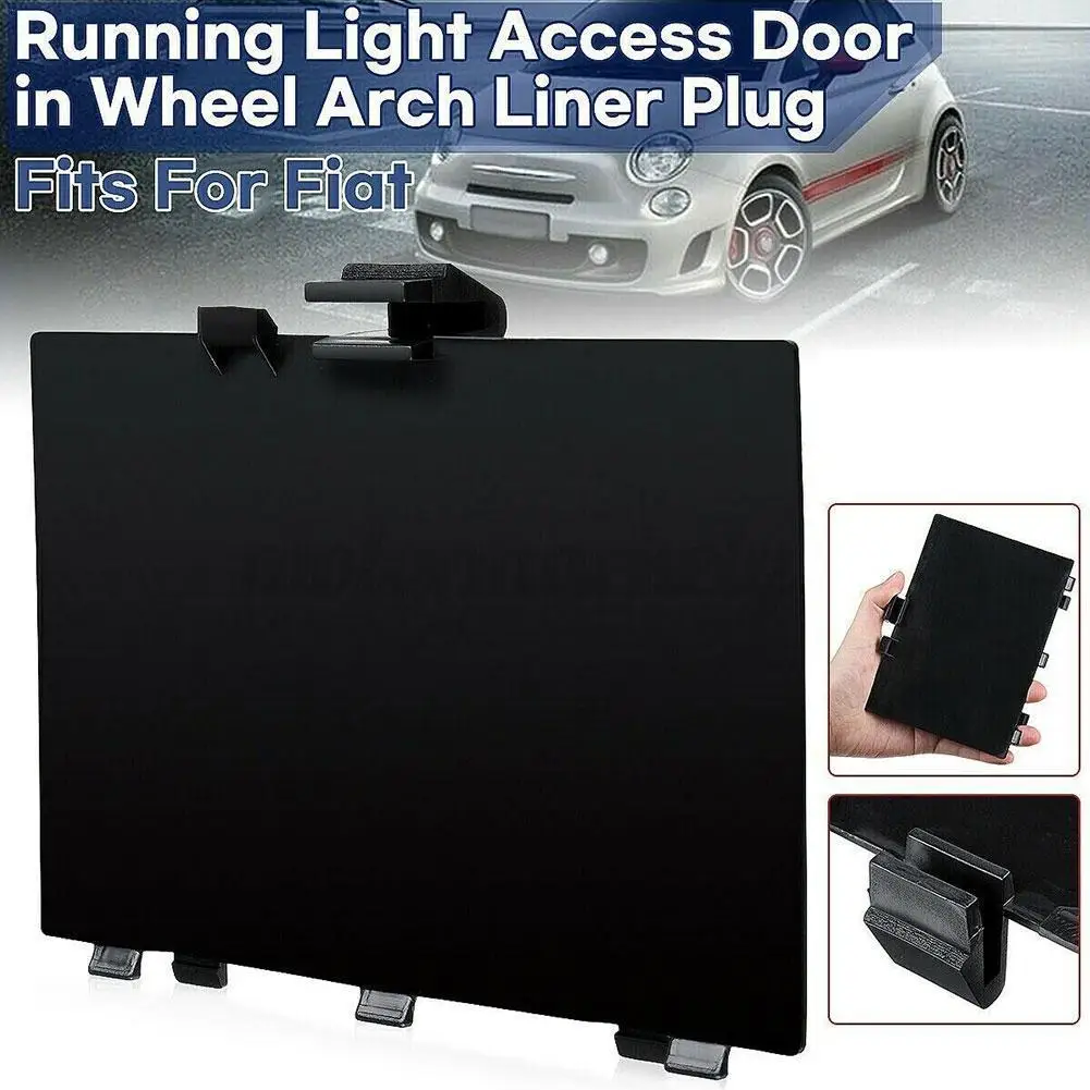 For 71752114 Fiat 500 2007 Wheel Eyebrow Daytime Running Maintenance Entrance Auto Pad Cover Parts Light