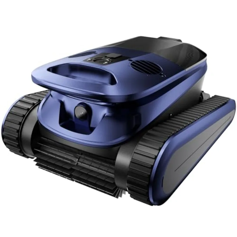

Pool vacuum robot for inground and above-ground pools up to 3, 200 sq. ft, ABS plastic body, black-gray finish, AI smart naviga