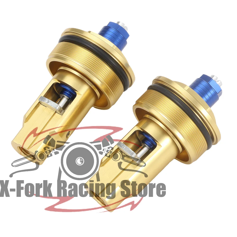 

Front Tube Preload Fork Caps Bolts For SUZUKI GSXR1000 GSX-R1000 2001-2002 51351-40F00-000 Gold Adjustable Shock Absorber Bolts