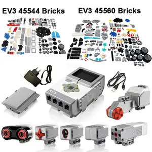 Science Education Building Block Lego Ev3 Robot Instructions Ev5 Building Block Blocks Aliexpress