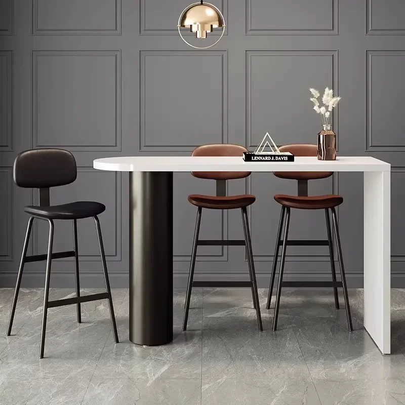 Эргономичные высокие стулья для вечеринок, стойка регистрации, эргономичные скандинавские расслабляющие барные стулья, современная вечеринка, мягкая мебель для бара Sillas De