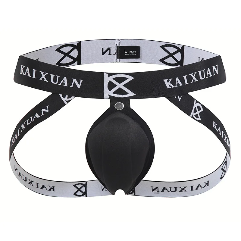 

Мужское сексуальное нижнее белье Push Up Jockstrap стринги с U-образной губкой