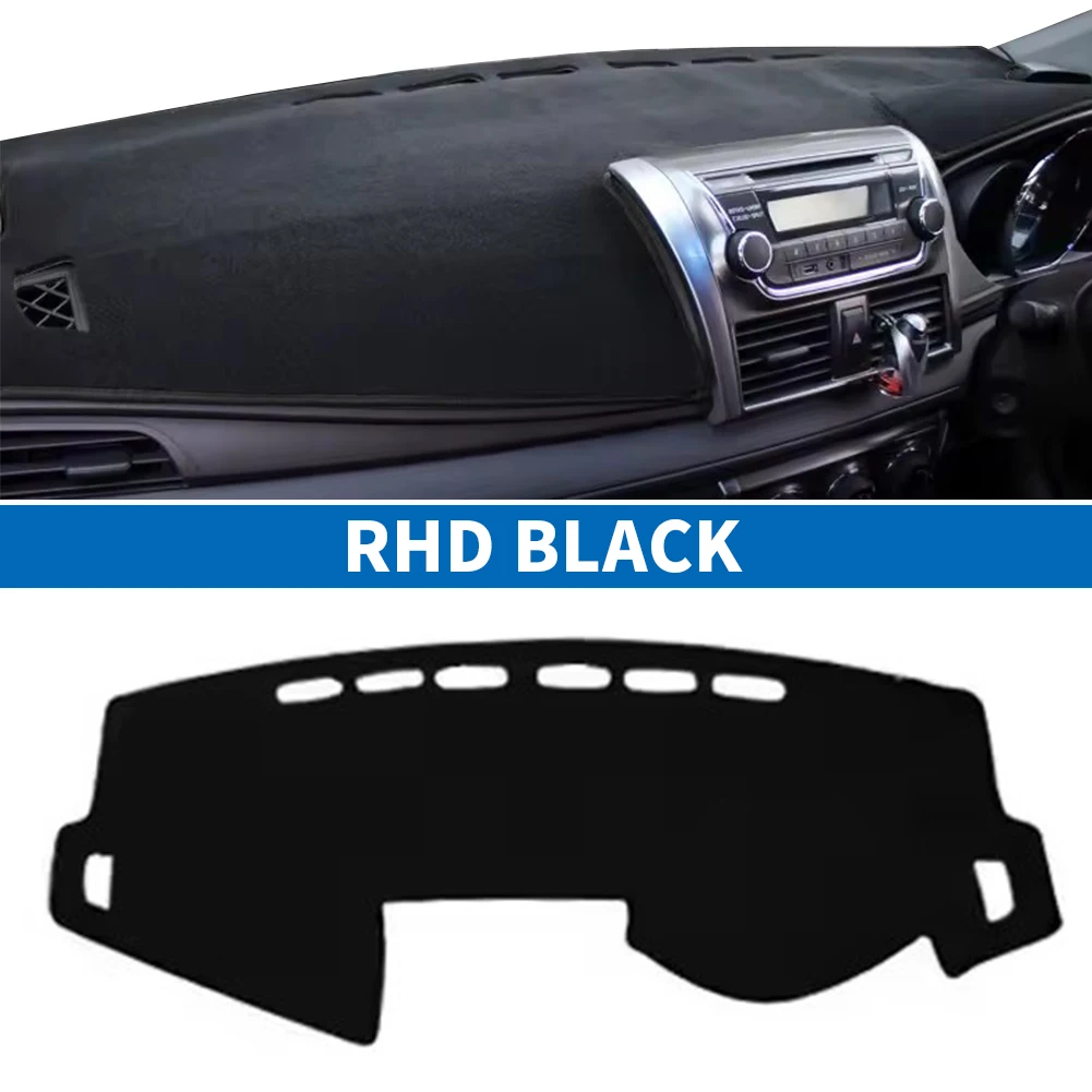

Car Dashboard Mat for Toyota Vios XP150 Yaris Sedan 2014 2015 2016 2017 2018 2019 Sunshade Protective Carpet Dash Pad Dashmat