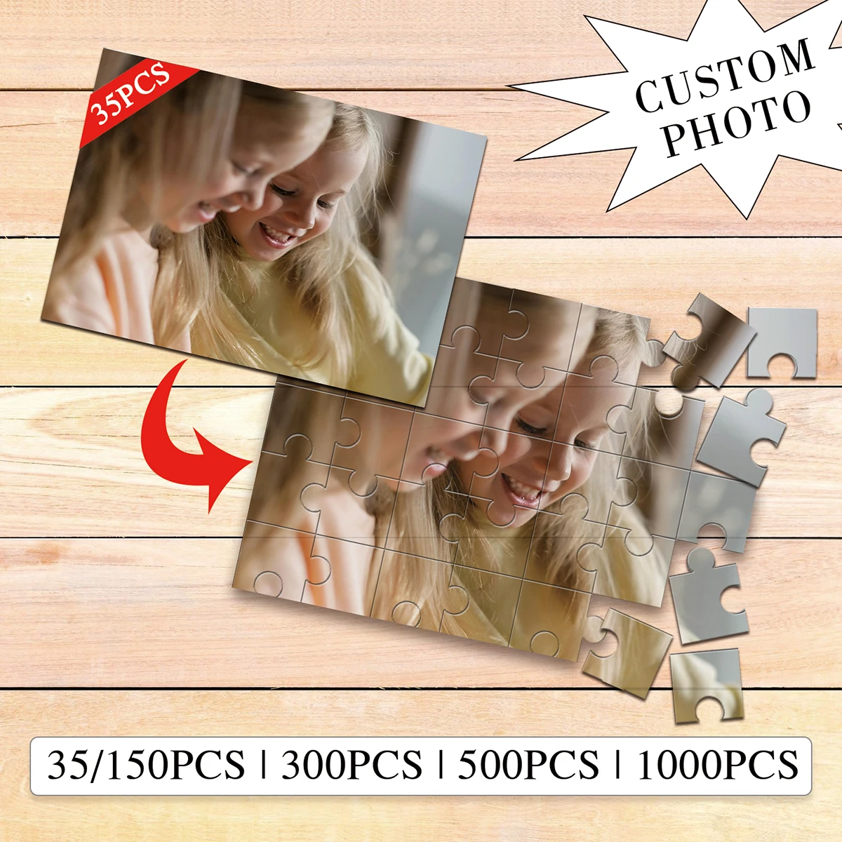 35/150/300/500/1000 قطعة أطفال بناتي #2