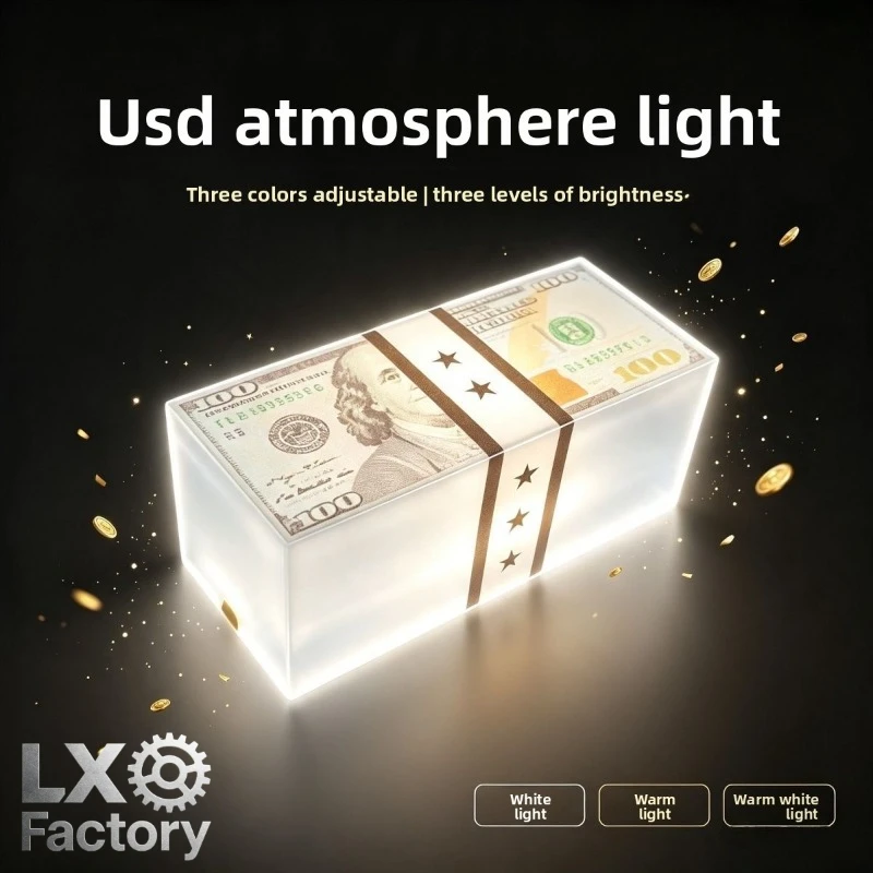 Money Lamp Maglev Golden Lantern Grand Theft Auto Game Peripheral TK Same As Grand Theft Auto Birthday Gifts for Friend Boys