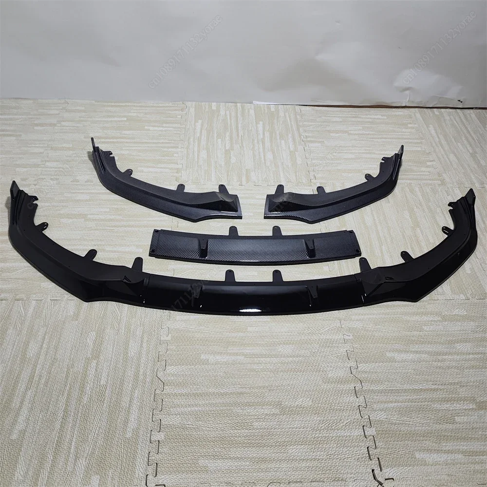 For BMW 8 Series G14 G15 G16 840i 840d M850i M-Sport 2018-2024 Car Front Bumper Lip Splitter Spoiler Gloss Black Bodykits Tuning