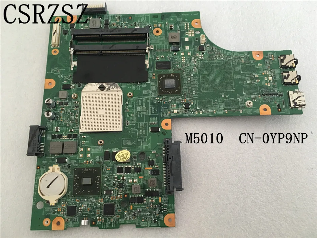 For  Dell inspiron M5010 Laptopmotherboard  CN-0YP9NP 0YP9NP  DDR3 Test ok 100% original