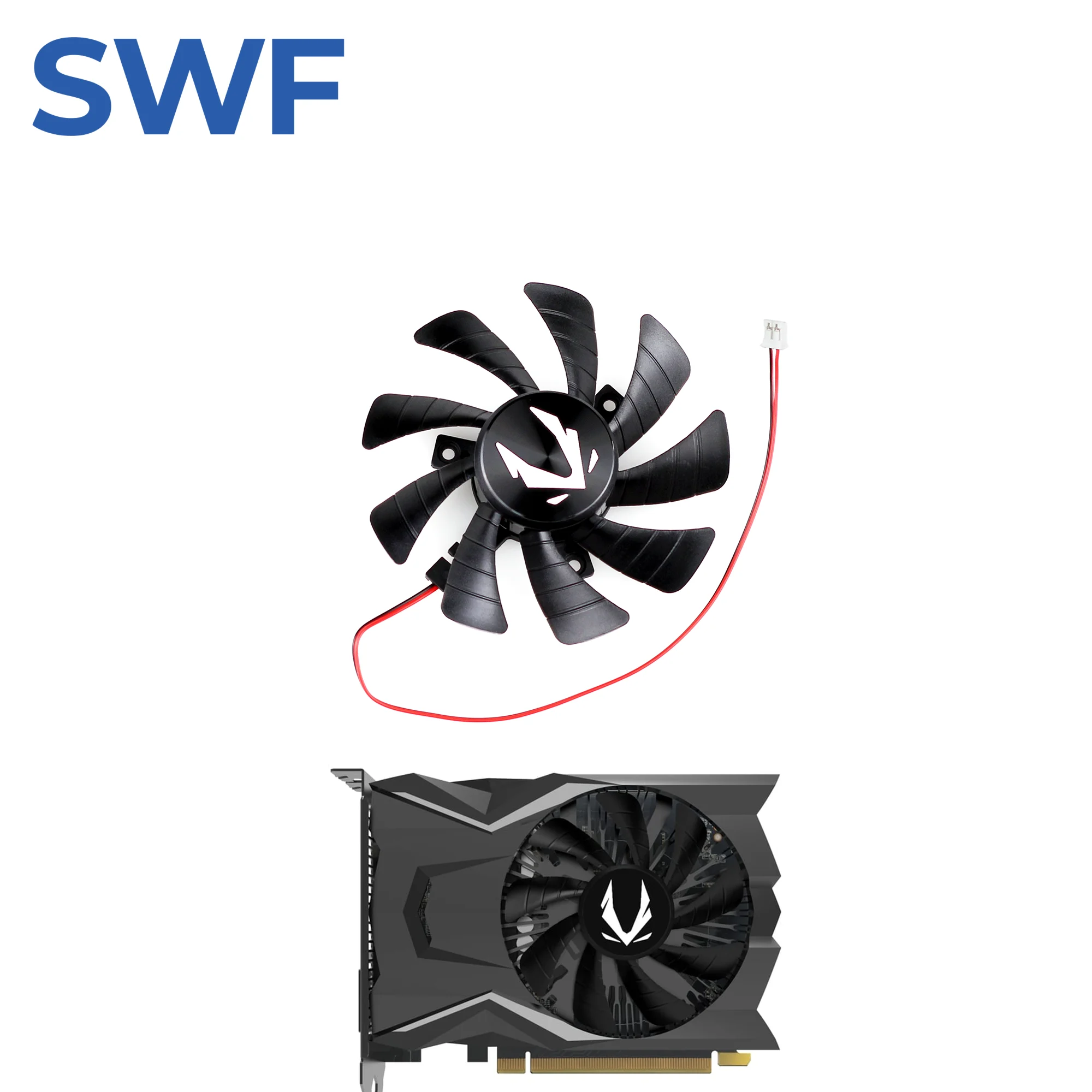 

Вентилятор охлаждения 85 мм GA92S2U для видеокарт ZOTAC GAMING GeForce GTX 1650 1630 OC