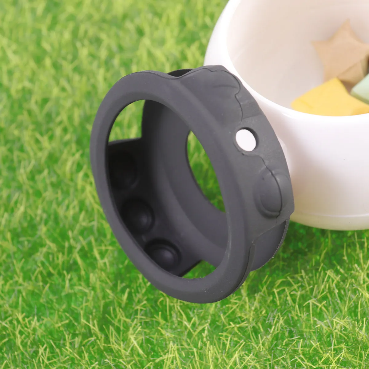 Heavy Duty Silicone Watchband Protective Shell for 5S Shock Absorbing Strap Cover Dust Proof Scratch Resistant Band