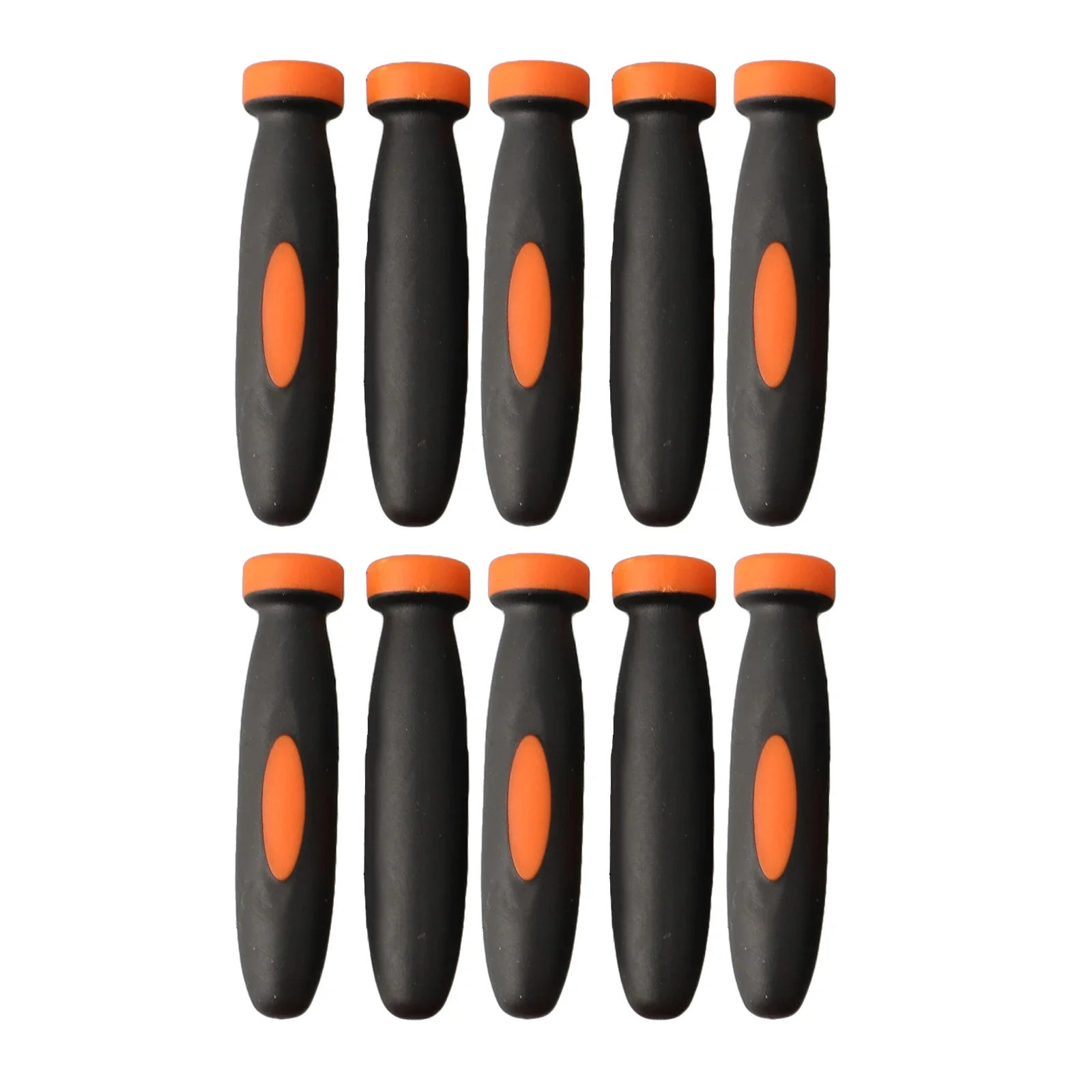 10pcs Premium Rubber Handles For Small Files Rubber File Grips Precision Production 3mm Hole Diameter Hand Tool Part