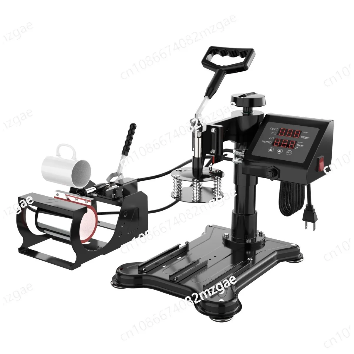 Six-in-one heat transfer machine Small cup printing electromechanical heating multifunctional heat transfer machine
