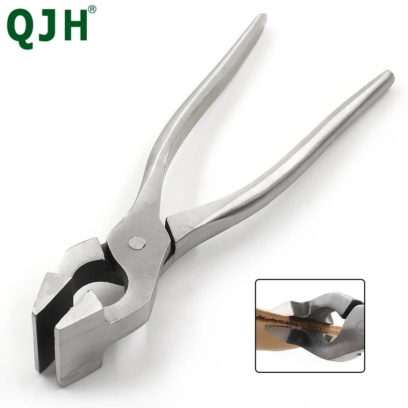 New Leather Edge Adjustment Press Flatten Plier Clamp For Handbag Leather Bag Making Pliers DIY Hand Tools Fixed Clamp Pliers