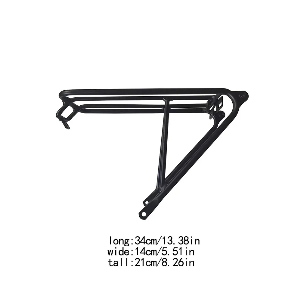 طية دراجة حامل الحقائب سبيكة انفصال قابلة لإعادة الاستخدام البضائع الرف الخلفي دورة في الهواء الطلق الرف استبدال ل Brompton الفضة