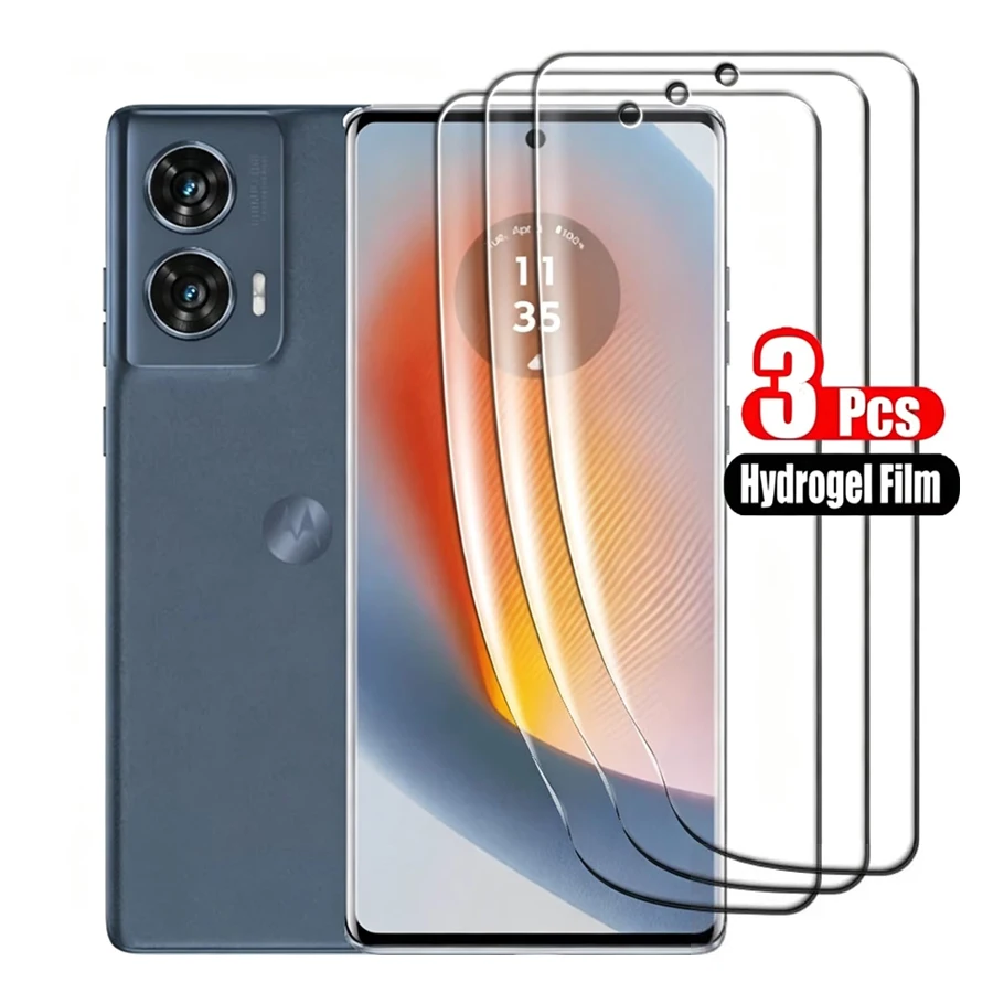 

Матовая гидрогелевая пленка для Motorola Edge 50 Pro Fusion Ultra Neo, 3 шт., защитная пленка для экрана MOTO S50 NEO X50 Ultra, мягкая пленка