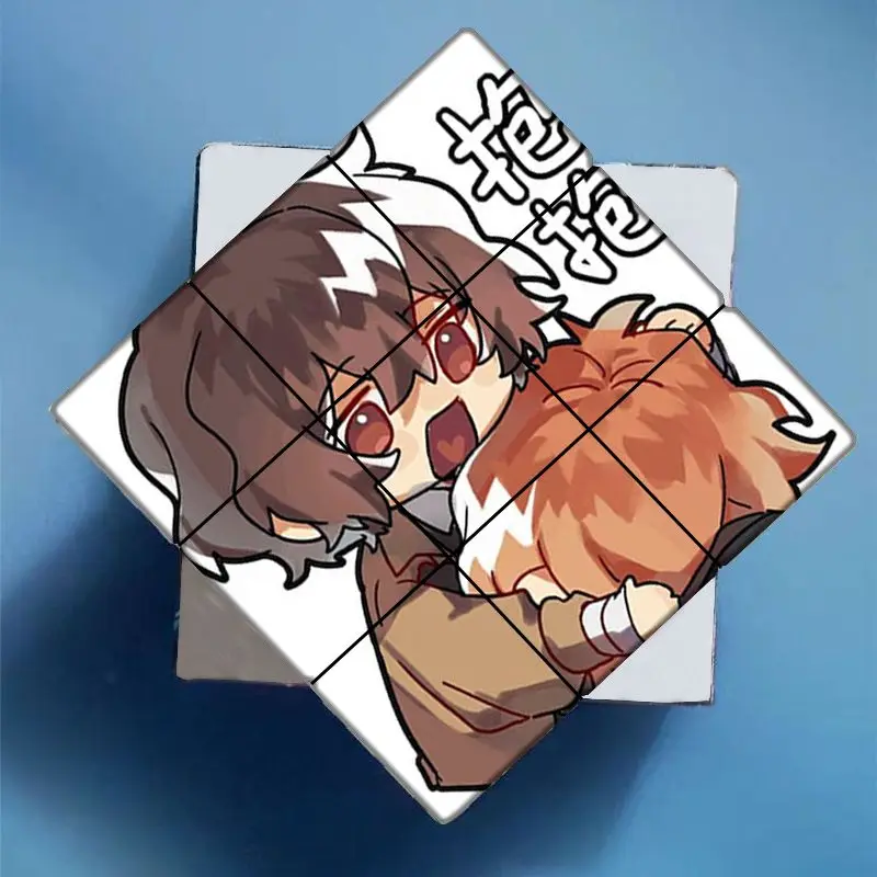 أنيمي دازاي أوسامو ناكاجيما أتسوشي إيدوغاوا رامبو فك الطلب الثالث لغز أُحجية مكعبات روبيك الأصالة الأطفال هدية عيد ميلاد #5