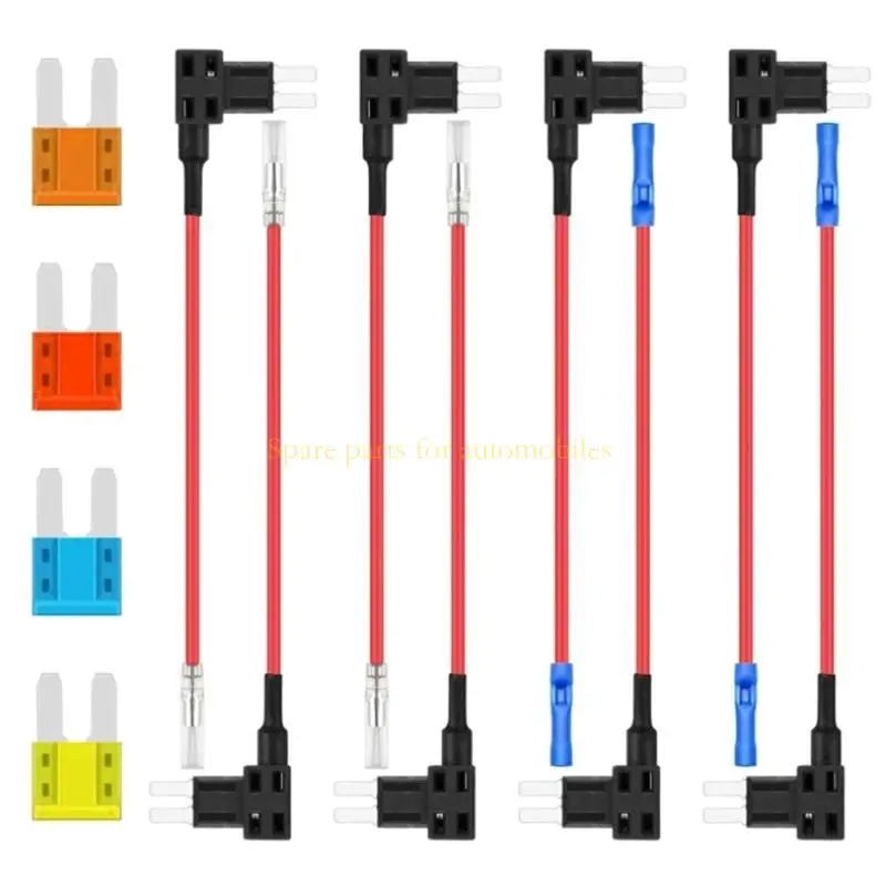 

H58F Vehicle Fuses Holder Set with Standard Blade Fuses&Puller for Circuit