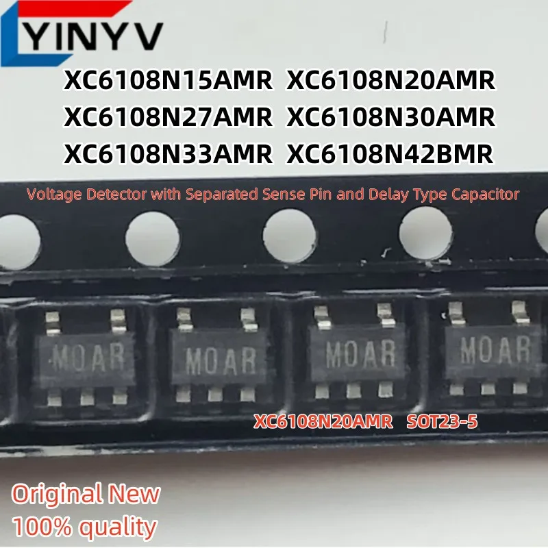 50-ピース-ロット-xc6108n15amr-xc6108n20amr-xc6108n27amr-xc6108n30amr-xc6108n33amr-xc6108n42bmr-xc6108-sot23-5-100-新オリジナル
