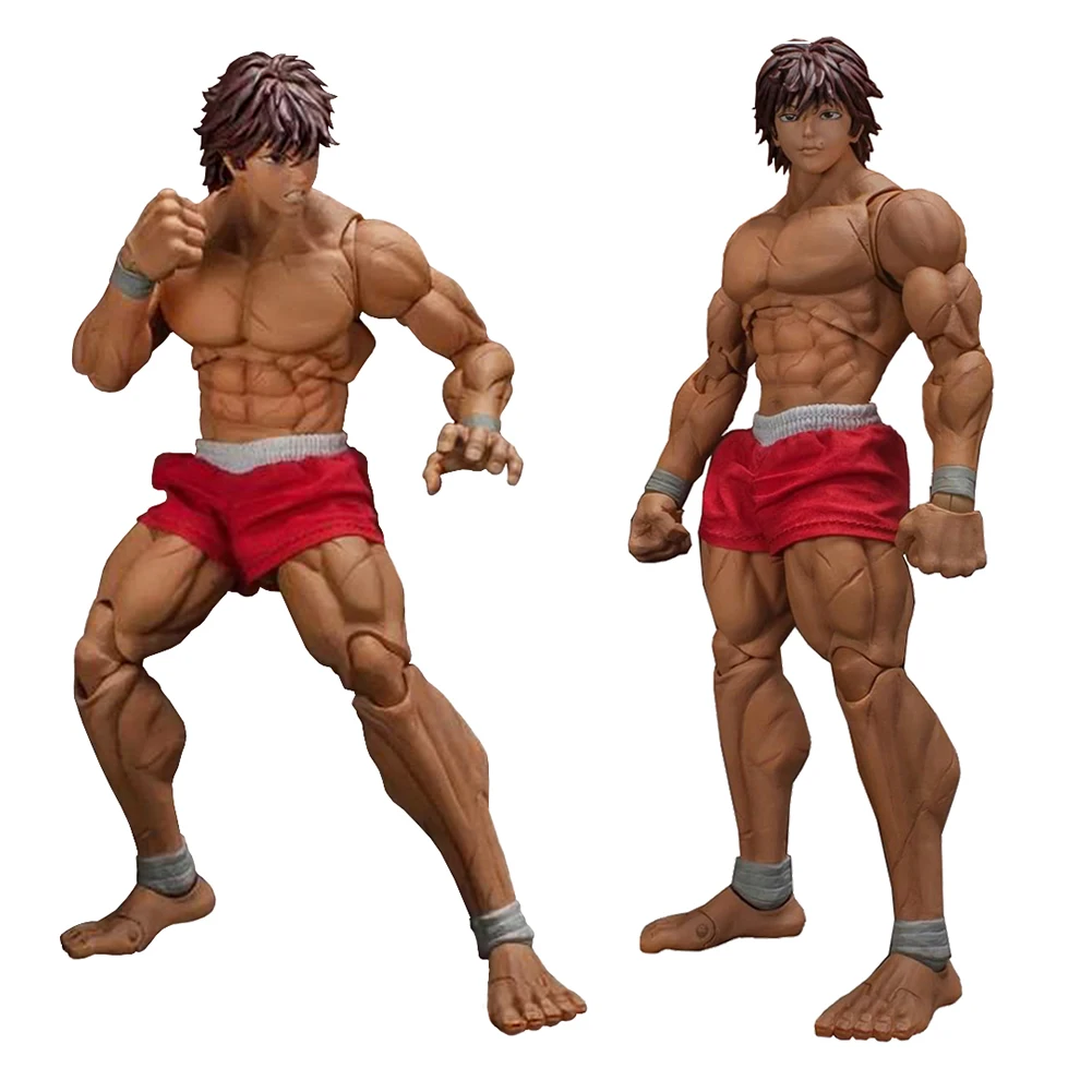 

17cm Anime Figurine hanma baki Action Figure 1/12 Scale Exquisite Moveable Collection Home Decor Pvc Statue Christmas Gifts