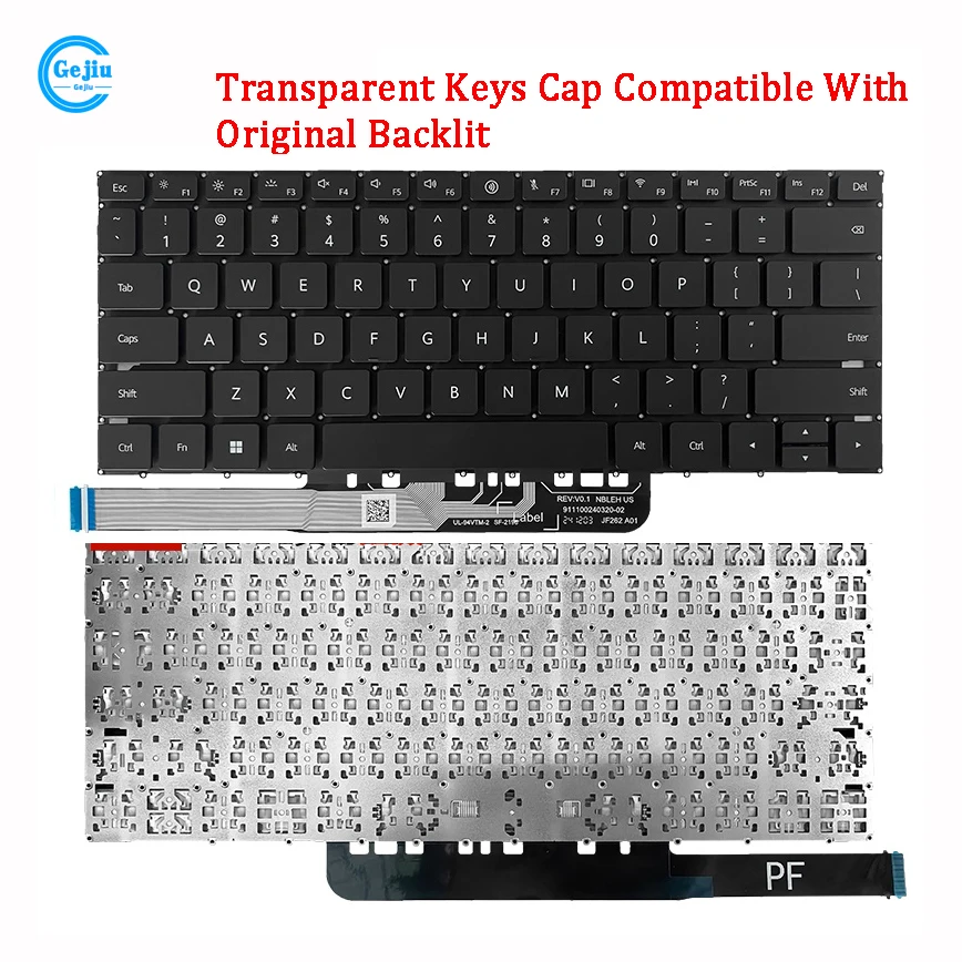 

Новая оригинальная клавиатура для ноутбука Huawei Matebook D14 2023, MDF-16 FLMH-16 32 MDG-16 24 32