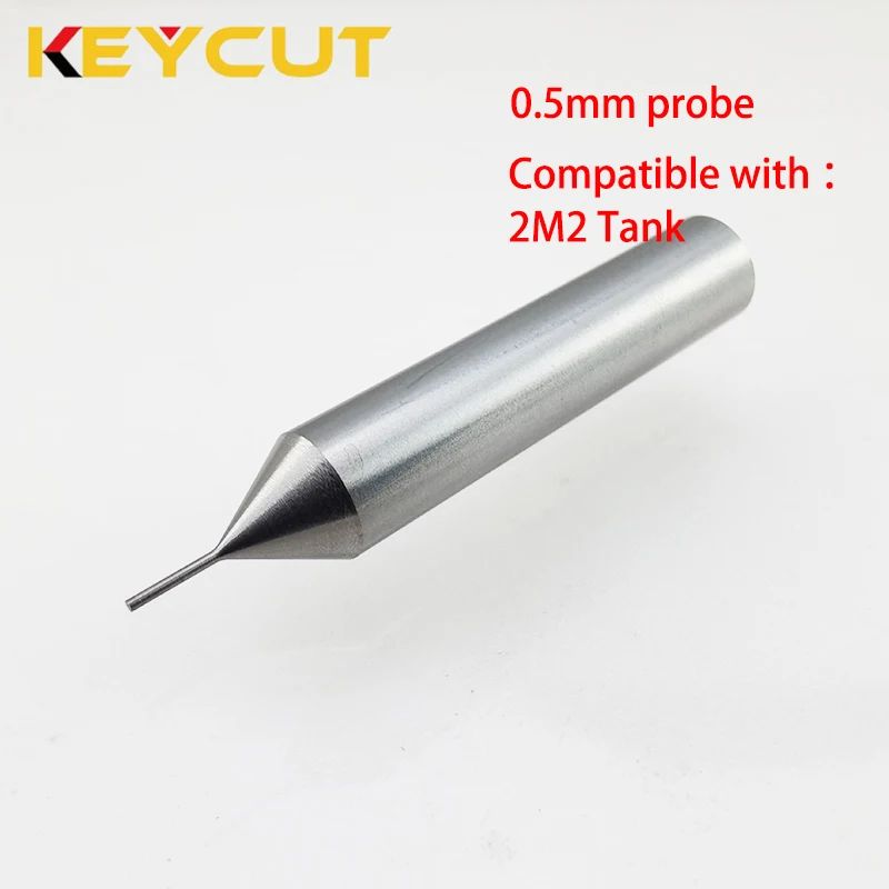 Imagem -03 - Tank Chave Máquina 0.5 mm Sonda em Carboneto para Casa Chaves Aftermarket Serralheiro Ferramentas 2m2