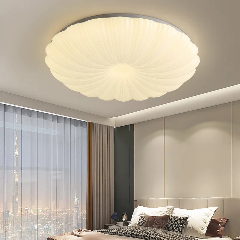 

Cream style master bedroom dining study pumpkin children's creative modern and simple ceiling light Interior decoratio