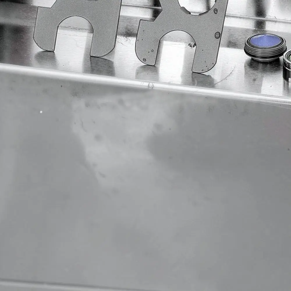 Durable Faucet Aerator Wrench Stainless Steel Bathroom Sink Spout Removal Tool Basin Repair Maintenance Hardware Gear