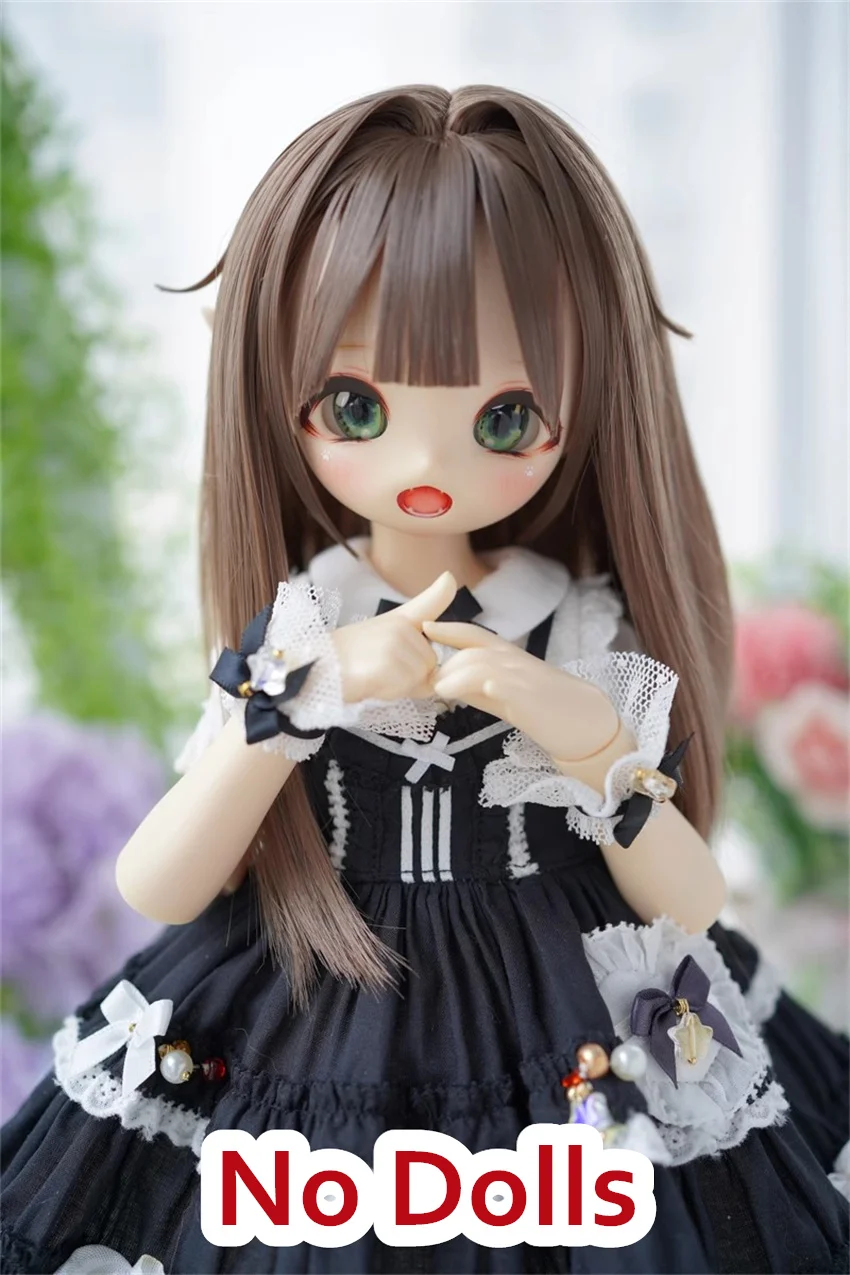 

Парик BJD/ DD/ SD, 1/3 и 1/4, высокотемпературный шелк, длинные волосы для укладки, аксессуары для кукол BJD