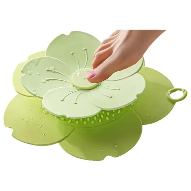 Silicone Drain Plug & Filter – Multi-Function Deodorizing Protector for Shower, Bath, Kitchen, Easy Install