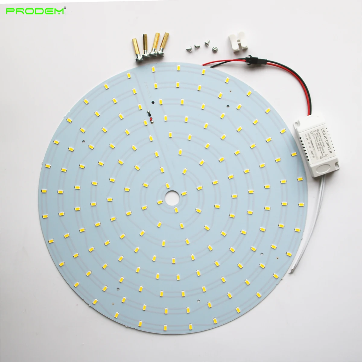 DIY Install LED Disc Surface Mounted 40W Panel PCB dia30cm cold white warm white Circular Board