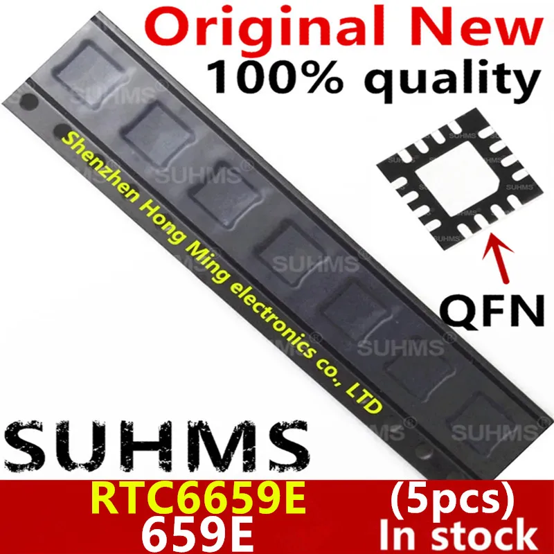 

(5piece) 100% New RTC6659E RTC659E 6659E 659E QFN-16