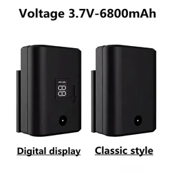 3.7v.6800mah Chargeable high power battery Laser level 360 building tools for levelling 3D 12 line powerful green laser level