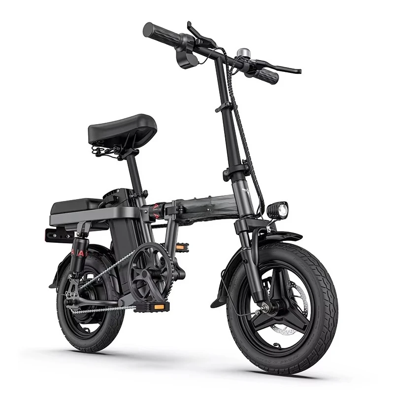 T14 Foldable Velo Electrique E Bike 14 Inch This Electric Bike From Engwe the T14 EU/UK/US Warehouse Bicicleta Electrica