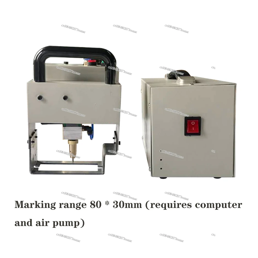 Portable Pneumatic Metal Engraving Machine, Ideal for Vehicle Chassis and VIN Number Marking, Dot Peen Marking Tool