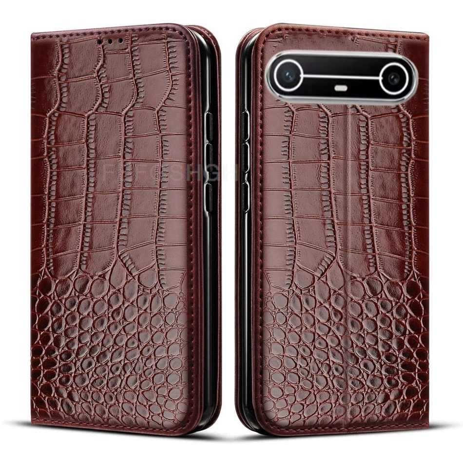 Кожаный флип-чехол-кошелек для Tecno Spark Slim PovaSlim KM9 6,78 дюйма Tecno Pova Slim 5G, чехол для телефона с магнитной картой