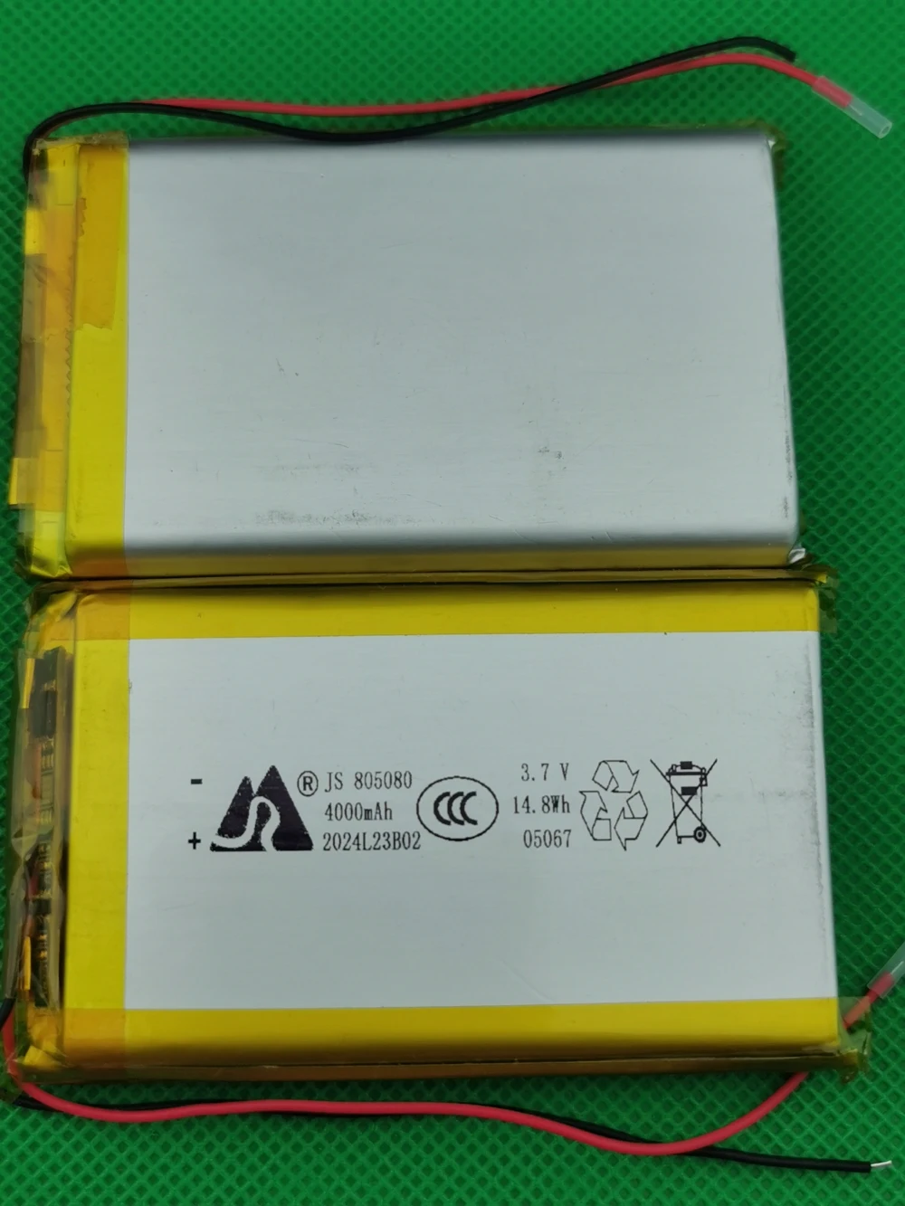 Polymer Lithium Battery 805080 4000mAh 803048 1200mAh 803035 900mAh 802540 800mAh 802535 750mAh 802060 1000mAh 801350 500mAh