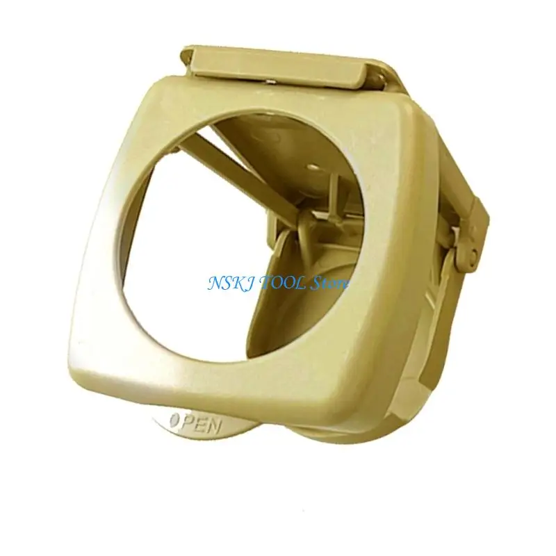 L8RC Space Saving Auto Vent Foldable Drink Holder ABS Secure Mounting for Commutes