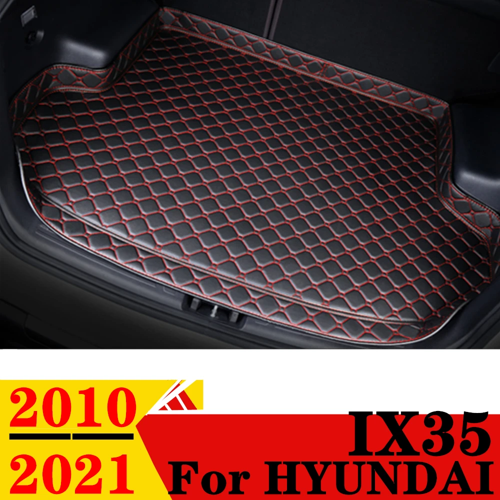 Car Trunk Mat For HYUNDAI IX35 21 20 2019 2018 2017 2016 2015 2014 2013 2012 2011 2010 High Side Rear Cargo Liner Boot Tray Pad