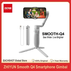 Zhiyun Smooth Q4 3-Axis Handheld Gimbal Stabilizer for Samsung Galaxy Huawei Xiaomi Oneplus  iPhone 15 14 13 Pro Smartphone