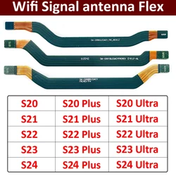 New For Samsung S20 S21 S22 S23 S24 Plus Ultra Fe 4G 5G Signal Antenna LCD Main Board Connector Motherboard Flex Cable