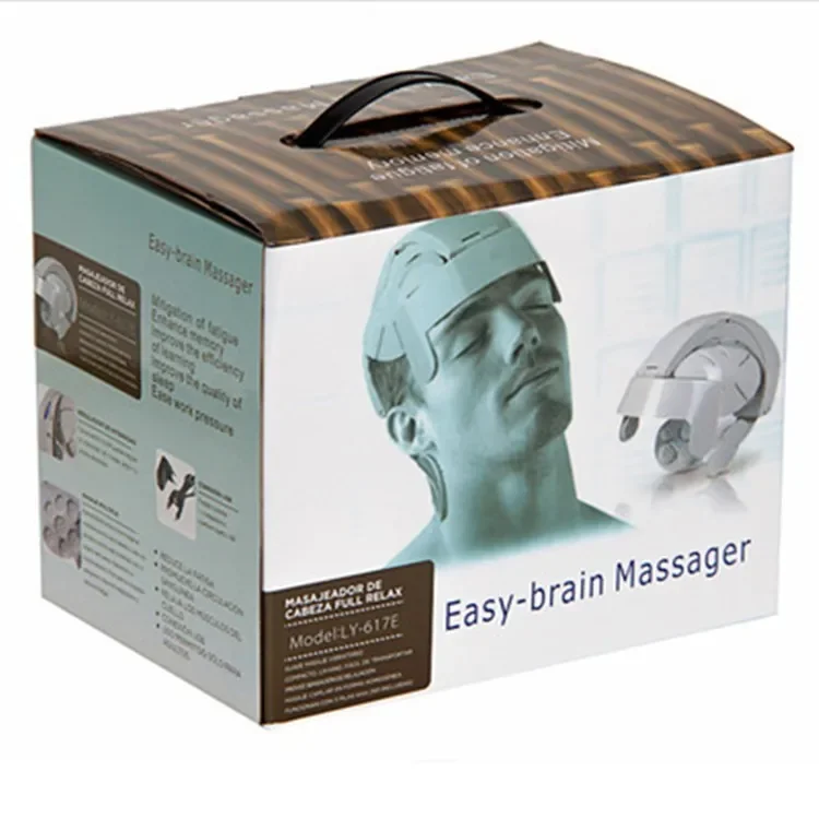 USB Electric Head Scalp Massager, Massageador relaxante, Massagem cerebral, Instrumento terapêutico