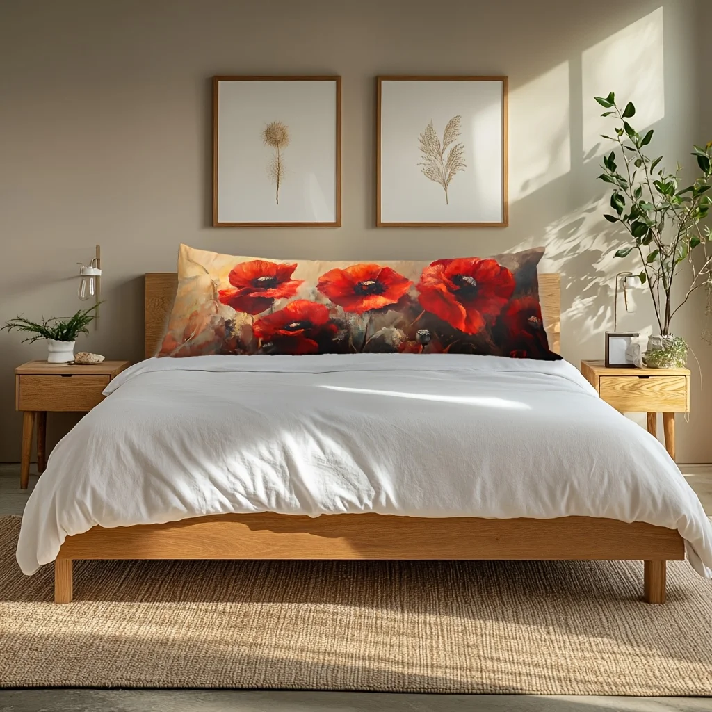 Hidden Zipper Design, High-Quality Full-Size Pillowcase, Premium Polyester Fabric | Ultra-Soft Thickened Material for Autumn and