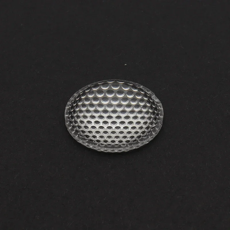 20mm 23mm 38mm Bead or Smooth Surface Acrylic Plano Convex Lens Reflector Lampshade Cover for LED Flashlight Headlamp Bike Light