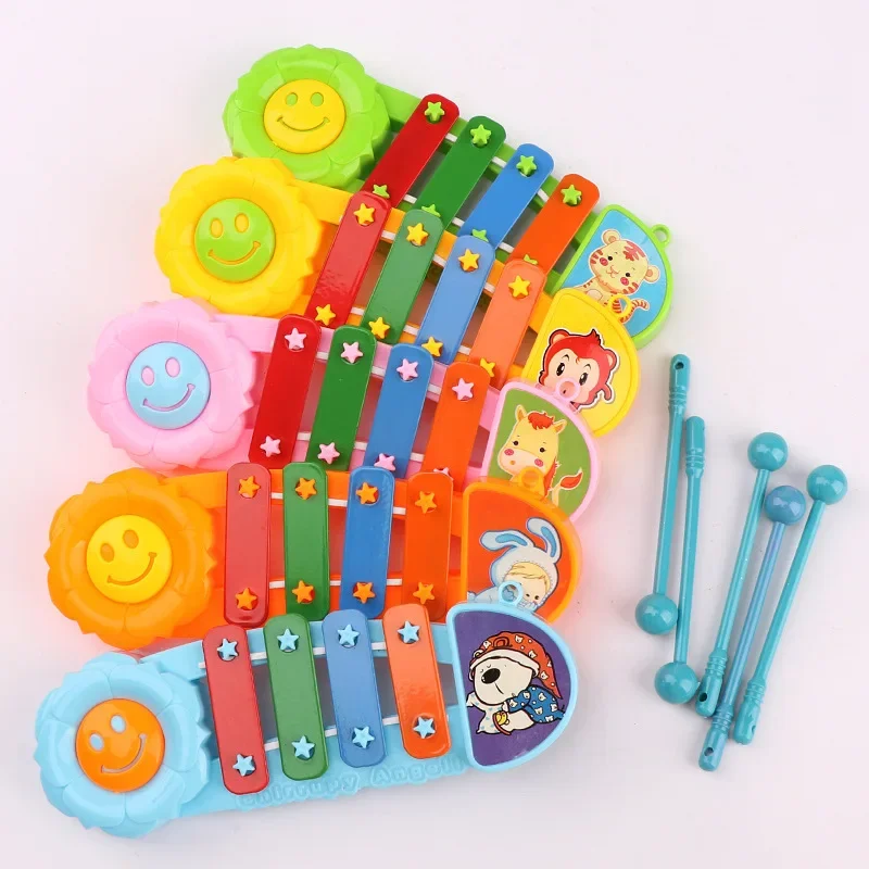 Cartoon Mini Hand Knocker Children's Plastic Percussion Instruments Children's Music Early Education Toys Kid's Toys Gift