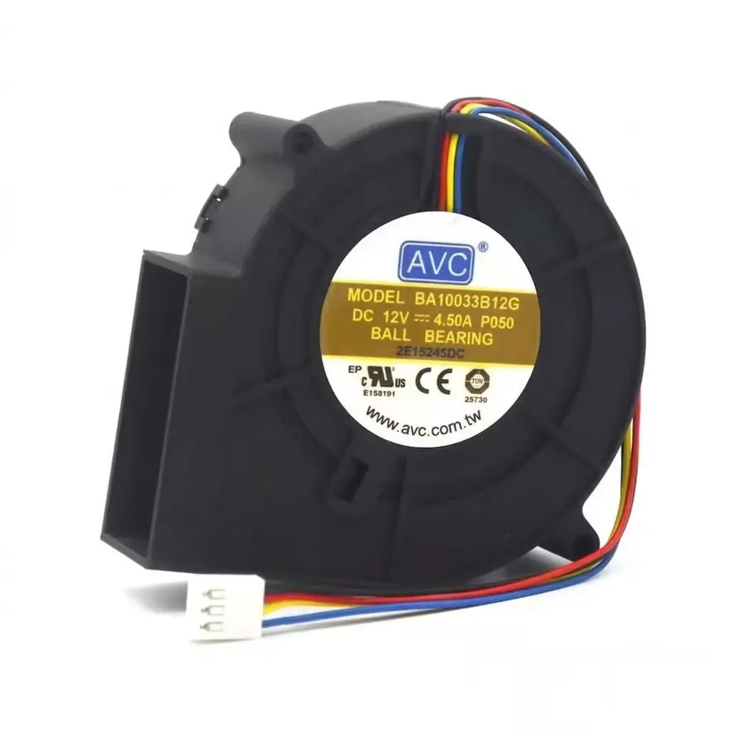 DC Blower 9733 For AVC BA10033B12G DC 12V 4.5A Super Violent Blower Air Dryer Exhaust Cooler