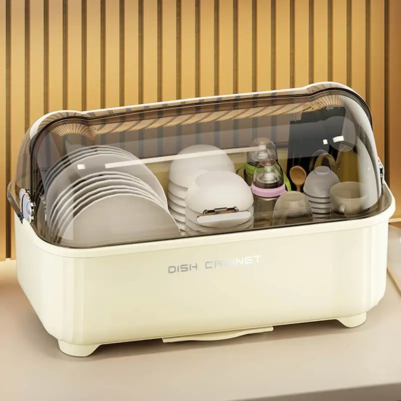 

Кухонная миска большого размера Di Drainer Ra с крышкой, ящик для хранения Di для домашнего использования, пылезащитный органайзер для хранения мисок для посуды