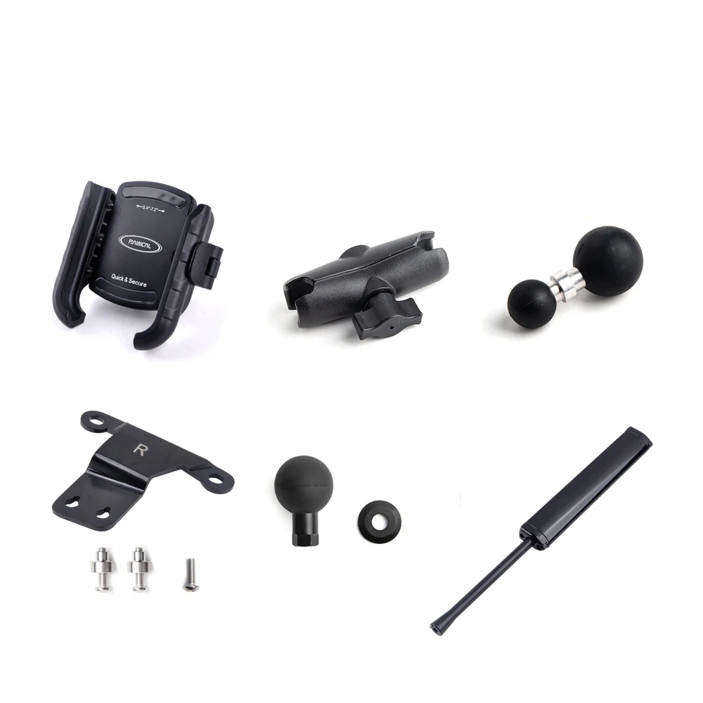 Panical Heckkoffer-Erweiterungs-Telefonhalterung mit Fahnenhalterung für Honda Gold Wing GL1800 2018-2026 Motorrad – Detail 5