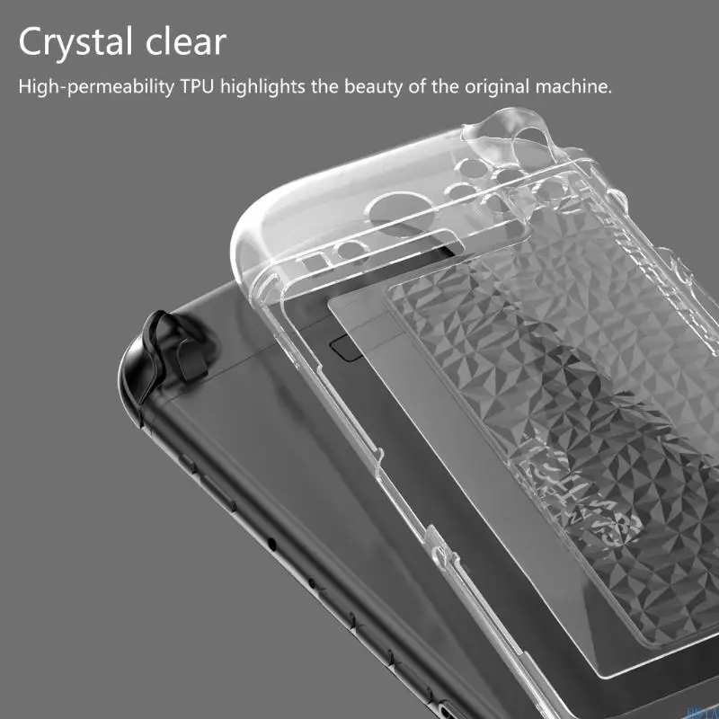 R91A 게임 콘솔을위한 고유 패턴 보호 커버 분할 설계 케이스는 충격 저항 및 휴대 성을 제공합니다.