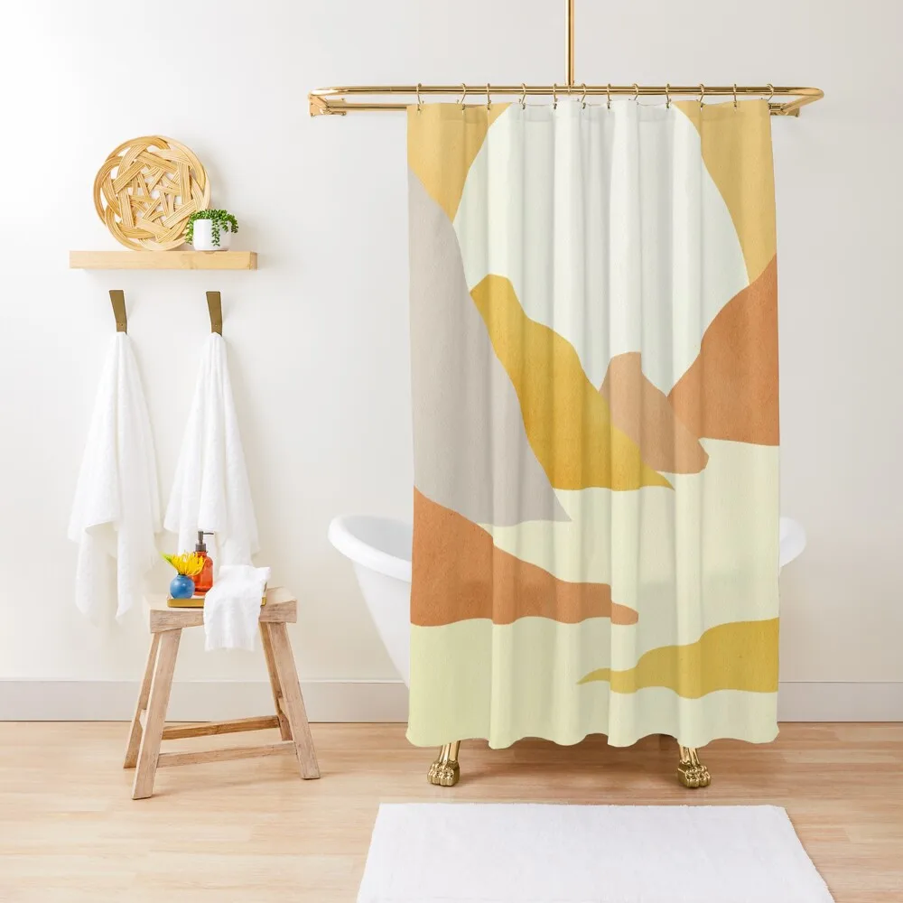 

Setting Sun Shower Curtain For Shower Bathroom Accessories Shower Bathroom Curtain