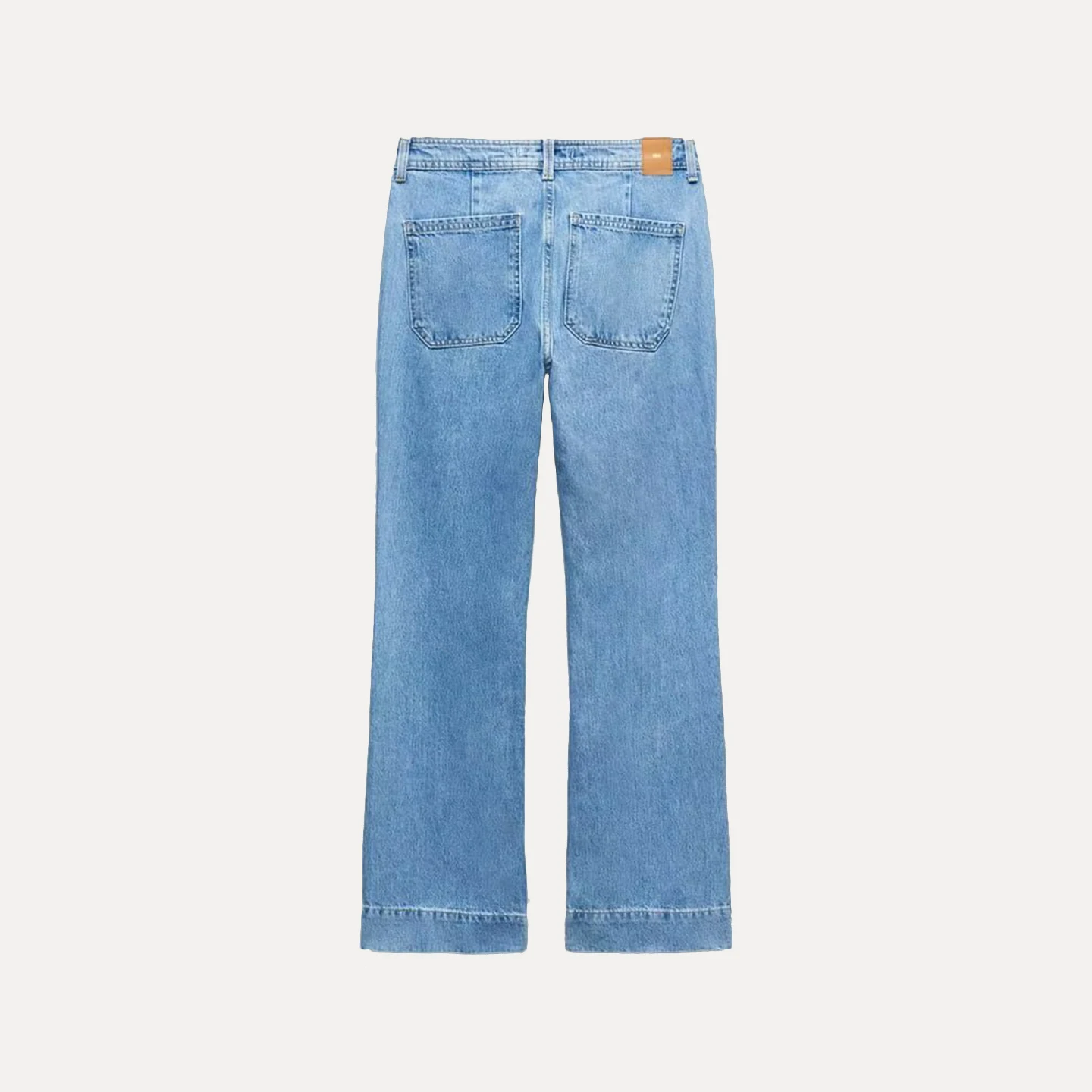 

Женские джинсы Z Faion Personali со средней талией, универсальная повседневная одежда, дышащий полиэстер с высокой талией, весна 2025 г.