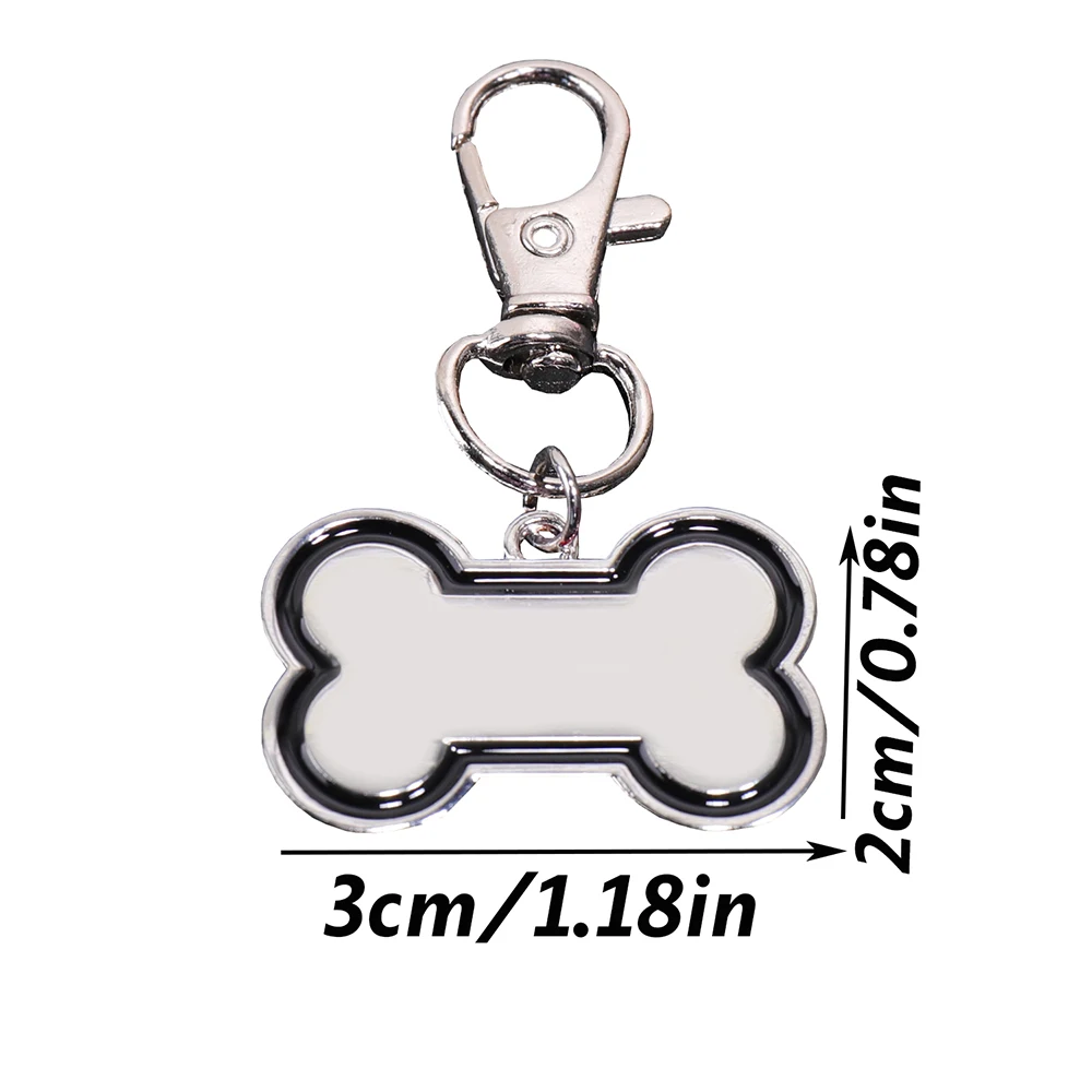 Custom Name Dog Tag For Collar Personalized Name Pets ID Tag Laser Engraving Number Anti-lost Pendant Customized Name Dog Tags